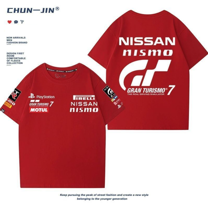男女兼用 ファッション カジュアル 半袖 Tシャツ U-13345