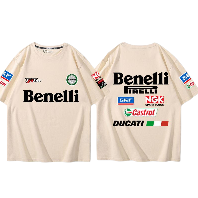 デザイン性抜群 カジュアル 半袖 Tシャツ U-13379