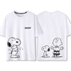 男女兼用 プリント シンプル 半袖 Tシャツ U-13406