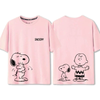 男女兼用 プリント シンプル 半袖 Tシャツ U-13406