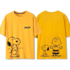 男女兼用 プリント シンプル 半袖 Tシャツ U-13406