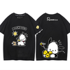 男女兼用 シンプル 肌触りよい 半袖 Tシャツ U-13414