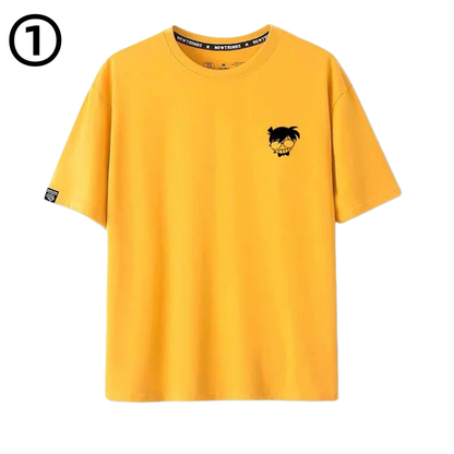 通気性よい 男女兼用 シンプル 半袖 Tシャツ U-13417