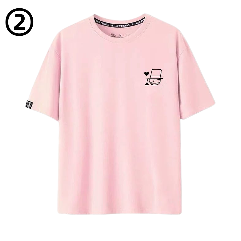 通気性よい 男女兼用 シンプル 半袖 Tシャツ U-13417