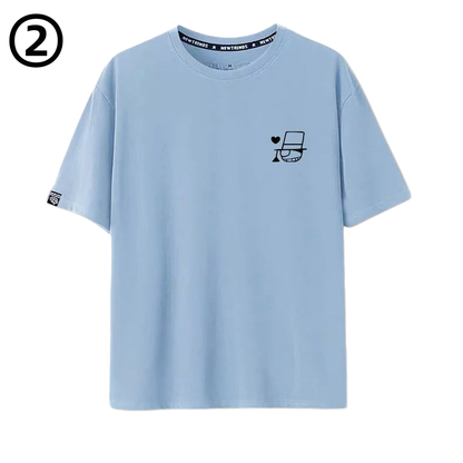 通気性よい 男女兼用 シンプル 半袖 Tシャツ U-13417