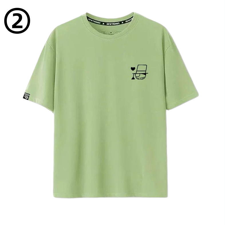 通気性よい 男女兼用 シンプル 半袖 Tシャツ U-13417