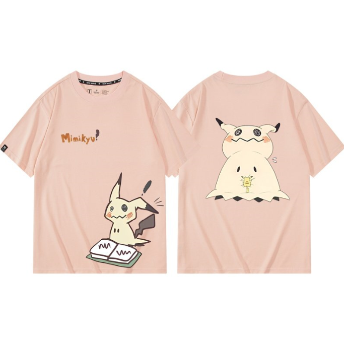 男女兼用 シンプル プリント 半袖 Tシャツ U-13405