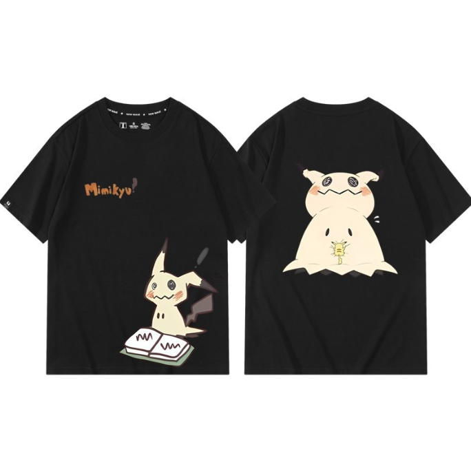 男女兼用 シンプル プリント 半袖 Tシャツ U-13405