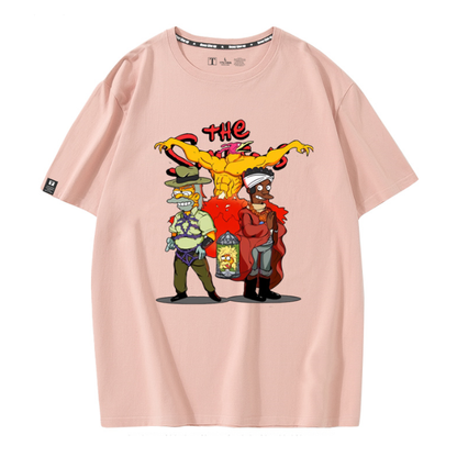 男女兼用 カジュアル シンプル  半袖 Tシャツ U-13419