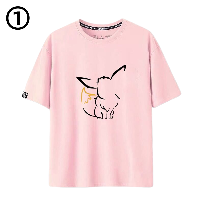 男女兼用 かわいい カジュアル 半袖 Tシャツ U-13426