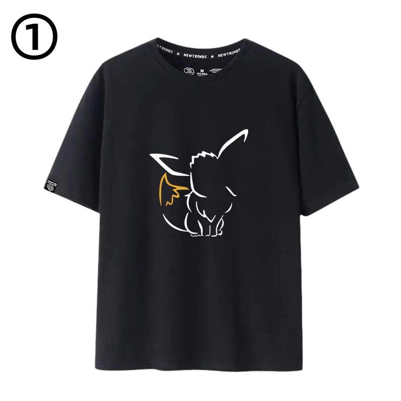 男女兼用 かわいい カジュアル 半袖 Tシャツ U-13426
