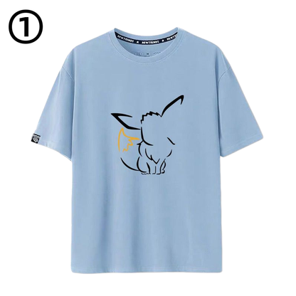 男女兼用 かわいい カジュアル 半袖 Tシャツ U-13426