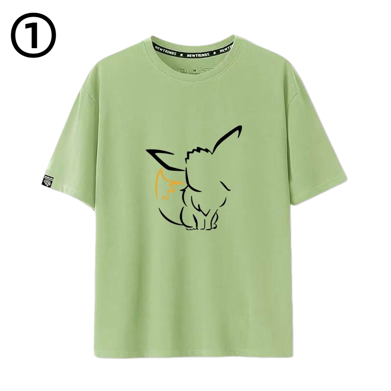 男女兼用 かわいい カジュアル 半袖 Tシャツ U-13426