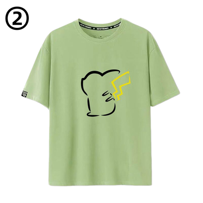 男女兼用 かわいい カジュアル 半袖 Tシャツ U-13426