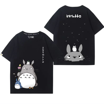 男女兼用 カジュアル プリント 半袖 Tシャツ U-13436