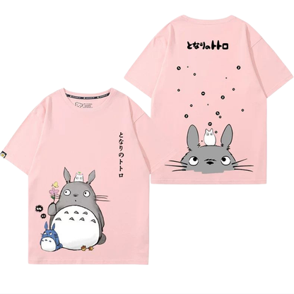男女兼用 カジュアル プリント 半袖 Tシャツ U-13436