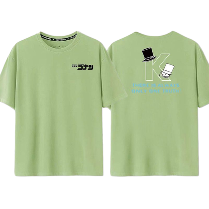 男女兼用 ファッショ プリント 半袖 Tシャツ U-13439