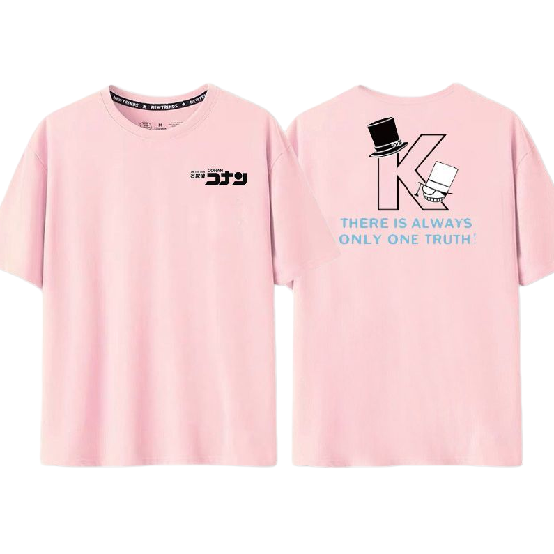 男女兼用 ファッショ プリント 半袖 Tシャツ U-13439