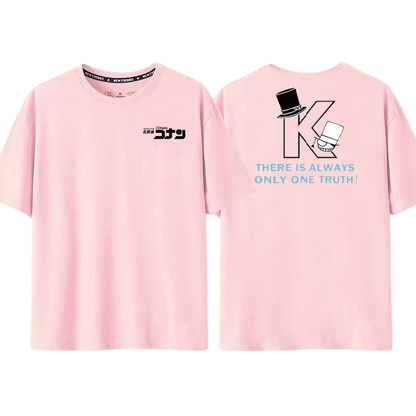 男女兼用 ファッショ プリント 半袖 Tシャツ U-13439