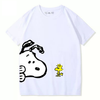 男女兼用 ファッショ プリント 半袖 Tシャツ U-13452