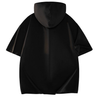 フード付き ファッショ 半袖 Tシャツ U-80093