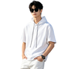 フード付き ファッショ 半袖 Tシャツ U-80093