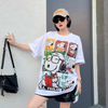 ファッショ プリント 半袖 Tシャツ U-13450