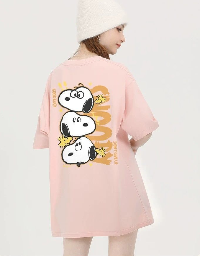 大人可愛い プリント ファッショ 半袖 Tシャツ U-13454