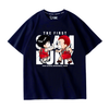 男女兼用 新作 プリント 肌触りよい Tシャツ U-13462