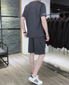 今季トレンド スポーツ Tシャツ & ショーツ セットアップ U-80096