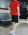 今季トレンド スポーツ Tシャツ & ショーツ セットアップ U-80096
