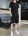今季トレンド スポーツ Tシャツ & ショーツ セットアップ U-80096