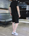 今季トレンド スポーツ Tシャツ & ショーツ セットアップ U-80096