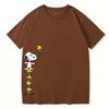 男女兼用 プリント ファッショ 半袖 Tシャツ U-13459