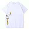 男女兼用 プリント ファッショ 半袖 Tシャツ U-13459