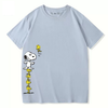 男女兼用 プリント ファッショ 半袖 Tシャツ U-13459