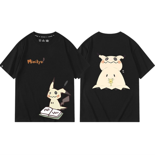 男女兼用 プリント 肌触りよい Tシャツ U-13405
