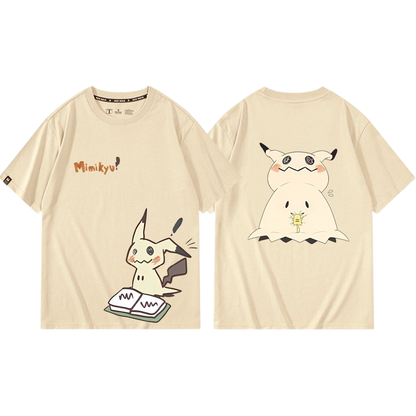 男女兼用 プリント 肌触りよい Tシャツ U-13405