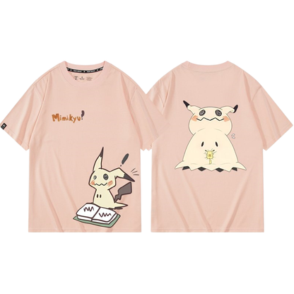 男女兼用 プリント 肌触りよい Tシャツ U-13405