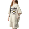 売れ筋 プリント Tシャツ & ショーツ セットアップ U-80100