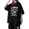 売れ筋 プリント Tシャツ & ショーツ セットアップ U-80100