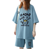 売れ筋 プリント Tシャツ & ショーツ セットアップ U-80100
