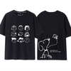 男女兼用 カジュアル プリント Tシャツ U-13464