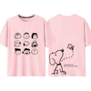 男女兼用 カジュアル プリント Tシャツ U-13464