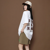 売れ筋 ゆったり Tシャツ & ショーツ セットアップ U-80109