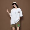 売れ筋 ゆったり Tシャツ & ショーツ セットアップ U-80109