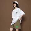 売れ筋 ゆったり Tシャツ & ショーツ セットアップ U-80109
