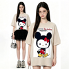トレンド プリント カジュアル Tシャツ U-13477