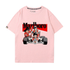 トレンドアイテム 男女兼用 カジュアル プリント Tシャツ F-13471