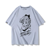 男女兼用 プリント カジュアル Tシャツ F-13473